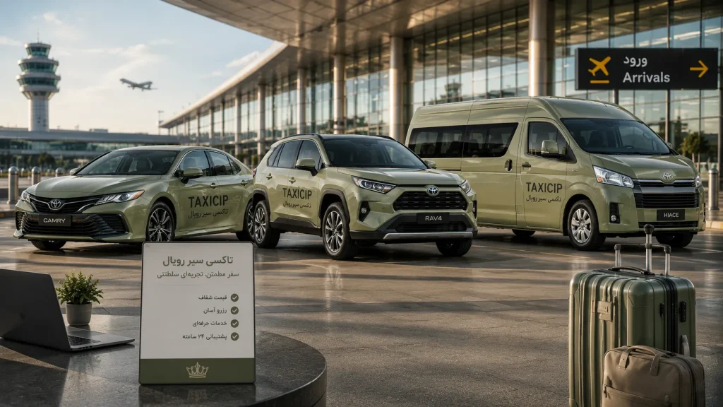 ناوگان پیکاب تاکسی سیر رویال