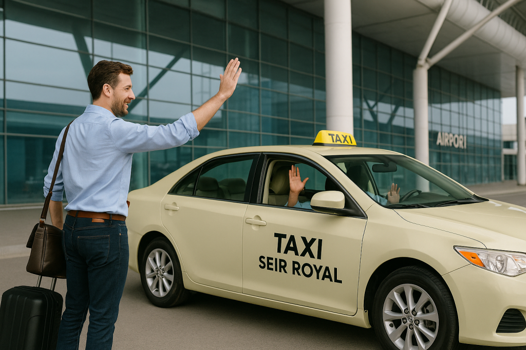 رزرو تاکسی فرودگاه در لحظه | تاکسی سیر رویال | رزرو فوری و مطمئن