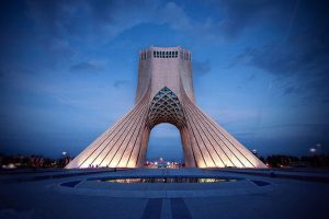 برج ازادی تهران نمایی از قدرت و اقتدار تهران