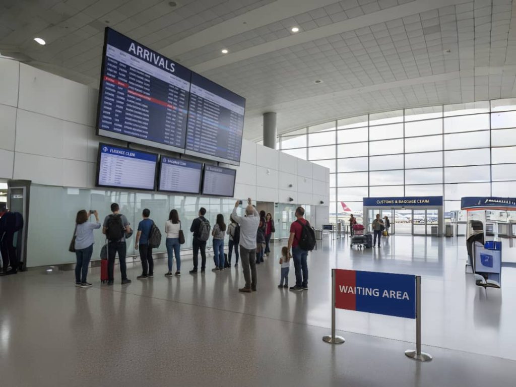 🛬 ردیابی وضعیت پروازهای ورودی (ARRIVALS)