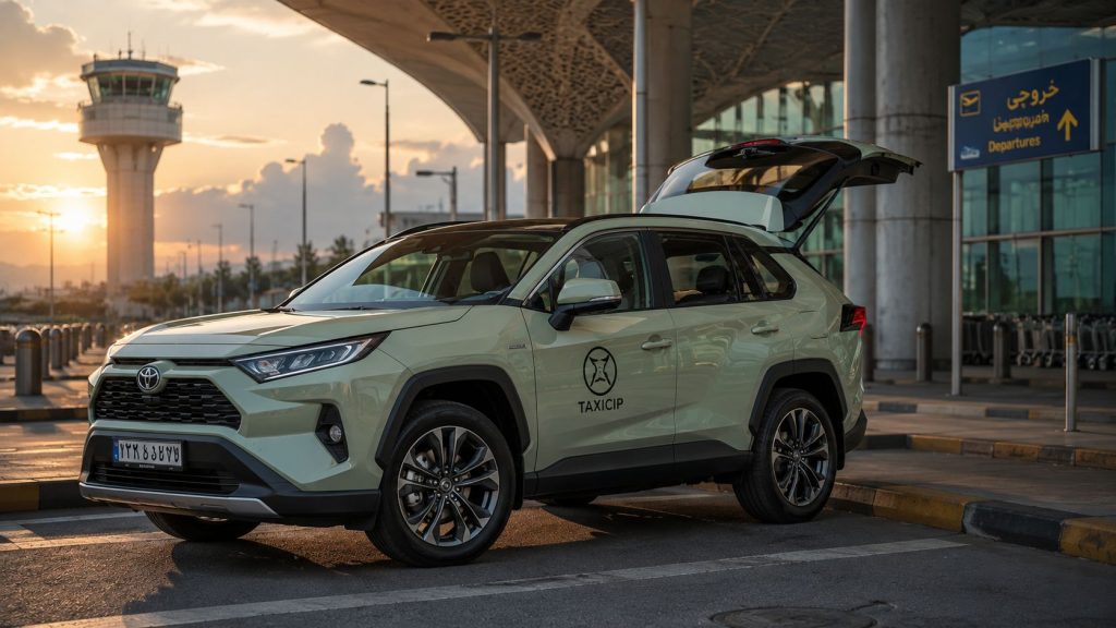 تویوتا RAV4 تاکسی فرودگاه شاسی بلند VIP